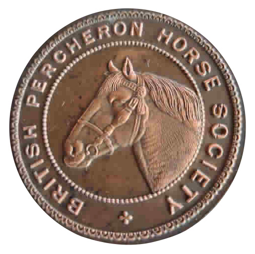 original logo of the British Percheron Horse Society